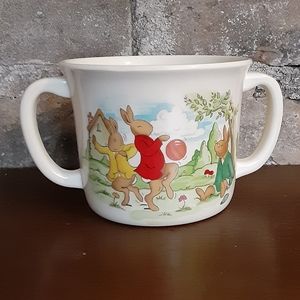 Bunnykins Plastic Double Handled Mug